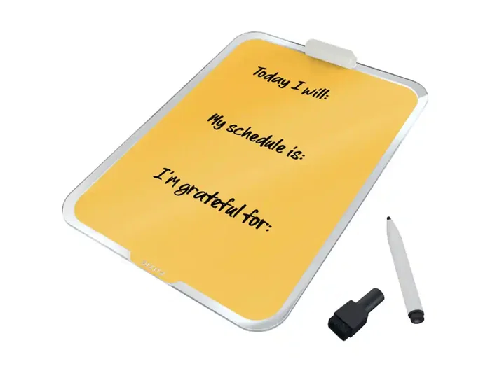 LEITZ Atril Sobremesa Cosy Cristal Amarillo