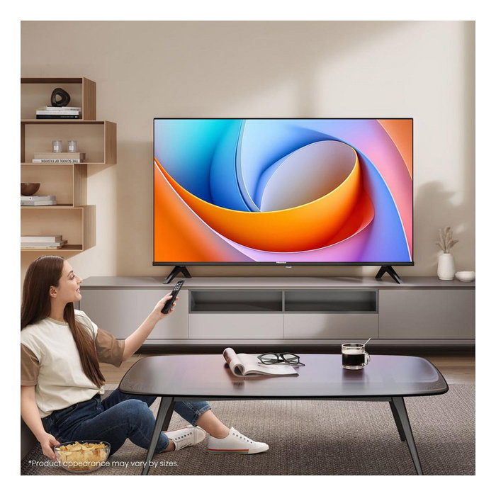 Hisense 32E4QT Smart TV LED de 32 Pulgadas (80 cm) HD-Ready 1366x768 con VIDAA OS, WiFi, HDR10, Modo Juego, Negro