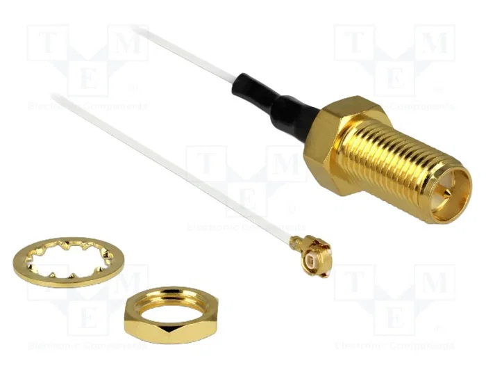 DeLOCK 88810 Cable de antena coaxial MHF II a RP-SMA 0,2 m DeLOCK 88810 Cable de antena coaxial MHF II a RP-SMA 0,2 m