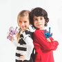 Lexibook Tw18D1 Walkie Talkies Disney Lilo & Stitch y Angel, 2 Canales, Alcance 500m, para Niños +3 Años