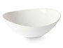 Vivalto Bol Ovalado Opal, Blanco, 15x14x5 cm (Set de 48)
