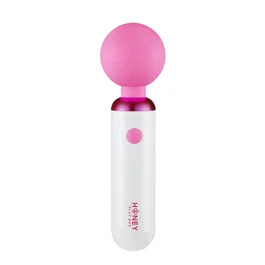 Honey Play Box Pomi Wand Vibrador clitoriano con varita Blanco