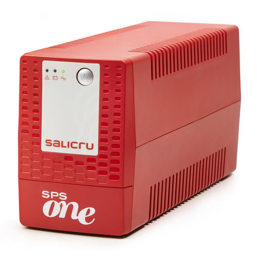 SALICRU SAI/UPS SPS ONE 900VA/480W Torre, Alimentación Ininterrumpida Line-Interactive con AVR, Conexión USB, Color Rojo y Blanco, Ref. 662AF000003 SALICRU SAI/UPS SPS ONE 900VA/480W Torre, Alimentación Ininterrumpida Line-Interactive con AVR, Conexión USB, Color Rojo y Blanco, Ref. 662AF000003