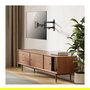 VALUE 17.99.1232 Soporte TV de Pared, Giratorio e Inclinable, Negro, para Pantallas de 33-81.3 cm (13-32 Zoll), hasta 20 kg, VESA 75x75-100x100 mm
