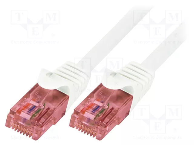 LogiLink Patch Cable Cat.6 U/UTP BC Blanco 10m PrimeLine