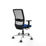 PIQUERAS Y CRESPO Silla de oficina Haches Azul y Blanco