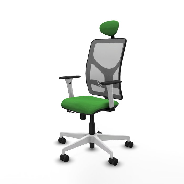 PIQUERAS Y CRESPO Silla de oficina Motilla con mecanismo Sincro/Traslack Verde y Gris PIQUERAS Y CRESPO Silla de oficina Motilla con mecanismo Sincro/Traslack Verde y Gris