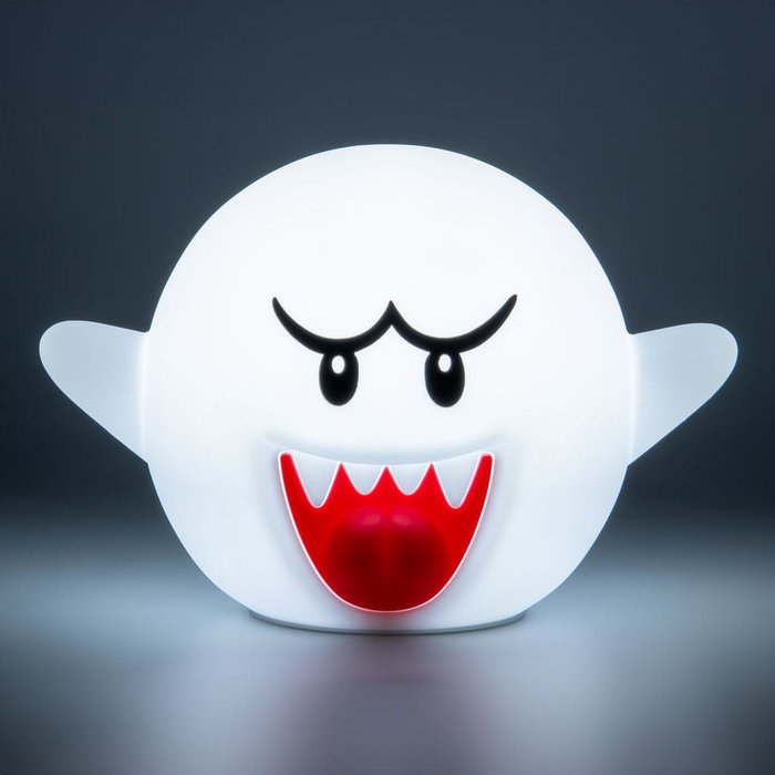 Super Mario Lámpara Squishy Glo Boo 14 cm