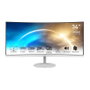 MSI PRO MP341CQWDE Monitor Curvo 34 pulg. UWQHD Blanco