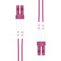 Garbot OM4 LC/LC-PC 50/125µm Cable de Fibra Óptica 0.5m