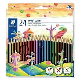 Staedtler Noris Colour Wopex Lápices de Colores Surtidos 24 Unidades