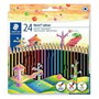 Staedtler Noris Colour Wopex Lápices de Colores Ecológicos Surtidos, 24 Unidades