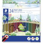 Staedtler Noris Colour Wopex Lápices de Colores Ecológicos Surtidos, 24 Unidades