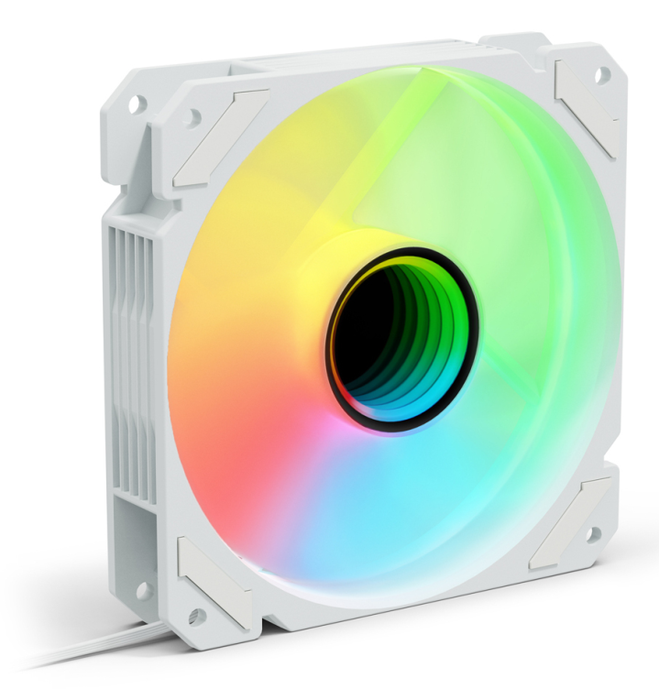 SHARKOON SHARK Mirror PWM RGB Blanco