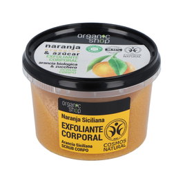 ORGANIC SHOP Exfoliante Corporal Tonificante Naranja