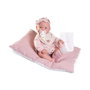 Muñecas Antonio Juan Muñeca Recién Nacida Mia que Hace Pipí - 50414 - Incluye Biberón, Pañal y Accesorios Rosa