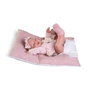 Muñecas Antonio Juan Muñeca Recién Nacida Mia que Hace Pipí - 50414 - Incluye Biberón, Pañal y Accesorios Rosa