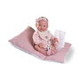 Muñecas Antonio Juan Muñeca Recién Nacida Mia que Hace Pipí - 50414 - Incluye Biberón, Pañal y Accesorios Rosa