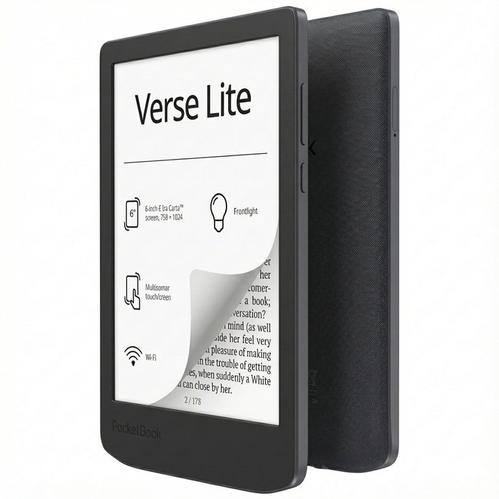 PocketBook Verse Lite Midnight Grey
