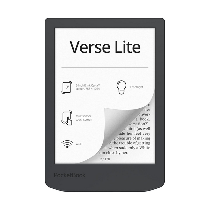PocketBook Verse Lite Midnight Grey PocketBook Verse Lite Midnight Grey
