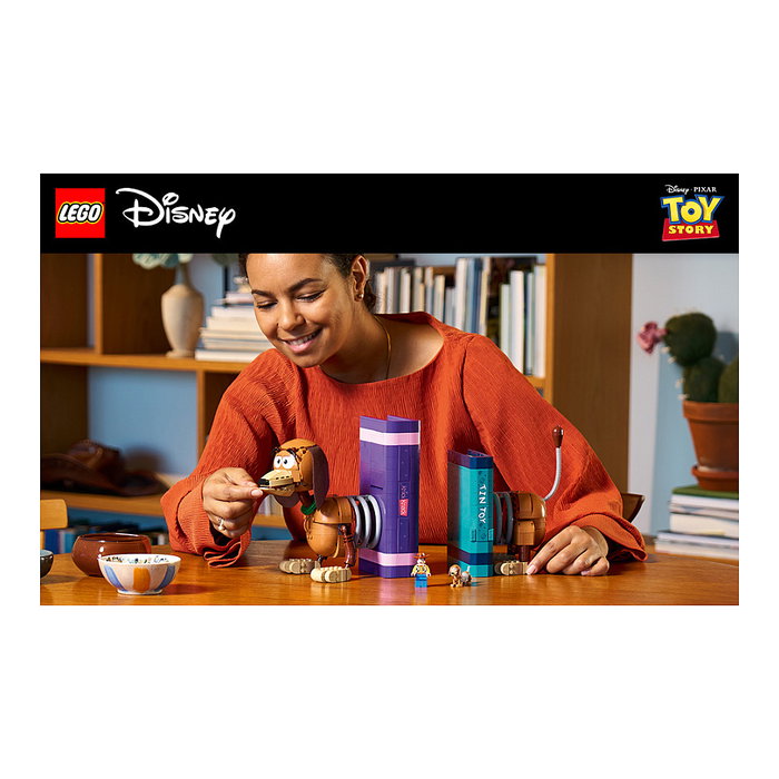 LEGO Disney y Pixar Toy Story Sujetalibros de Slinky 43301 LEGO Disney y Pixar Toy Story Sujetalibros de Slinky 43301