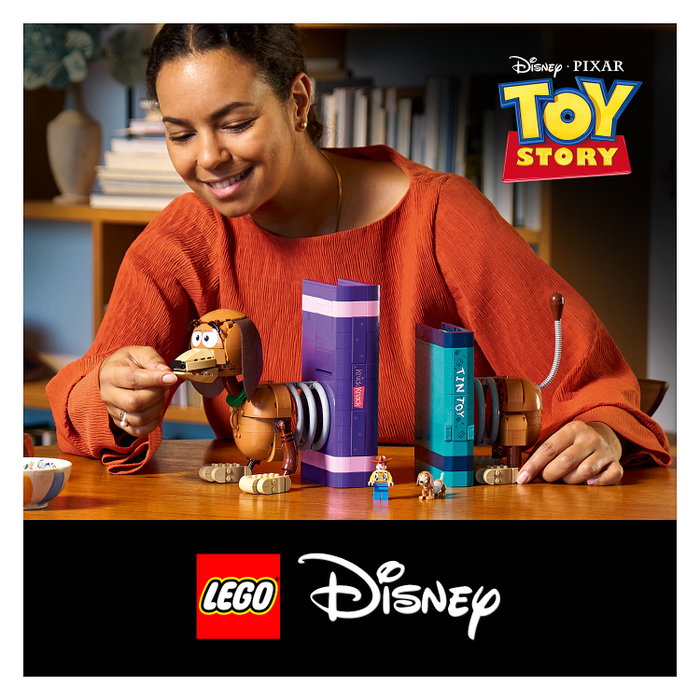 LEGO Disney y Pixar Toy Story Sujetalibros de Slinky 43301 LEGO Disney y Pixar Toy Story Sujetalibros de Slinky 43301