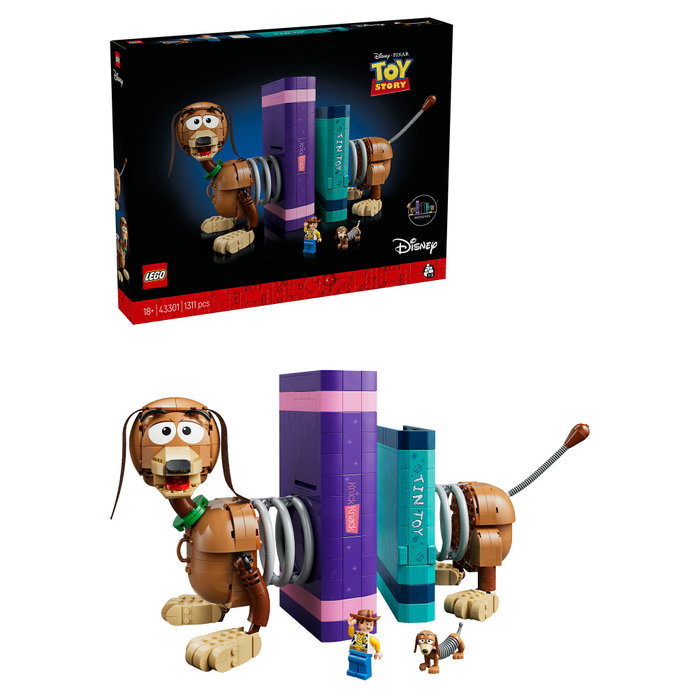 LEGO Disney y Pixar Toy Story Sujetalibros de Slinky 43301 LEGO Disney y Pixar Toy Story Sujetalibros de Slinky 43301