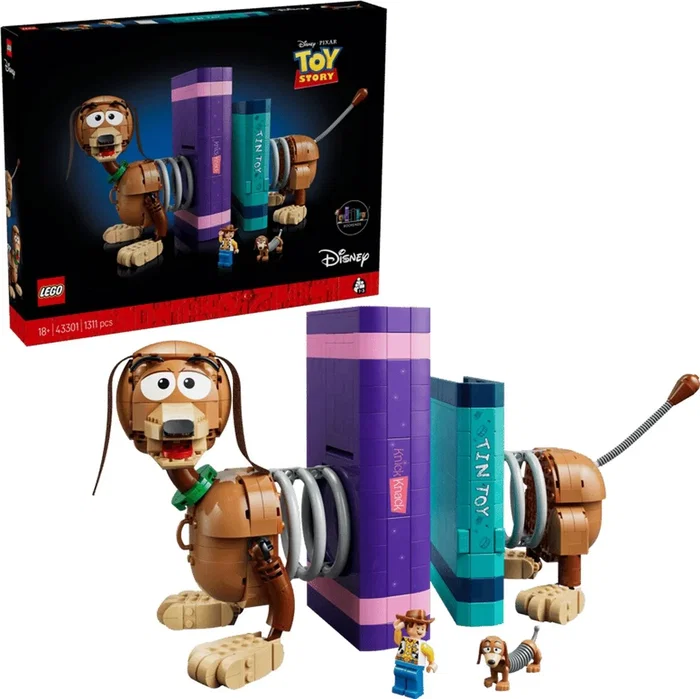 LEGO Disney y Pixar Toy Story Sujetalibros de Slinky 43301 LEGO Disney y Pixar Toy Story Sujetalibros de Slinky 43301