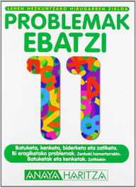 ANAYA HARITZA, Problemak Ebatzi 11, Romeralo Rodriguez - ANAYA HARITZA