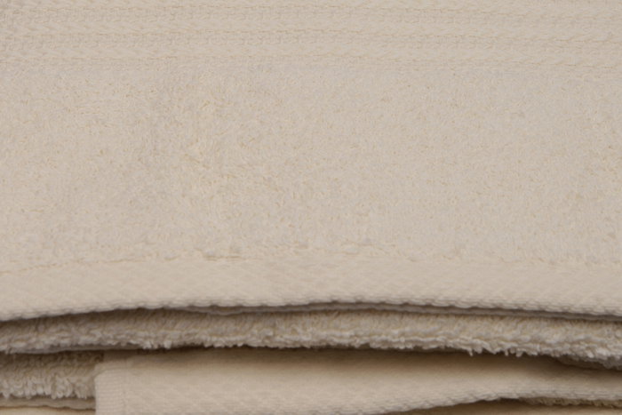 Mijölnir Toalla de Aseo Crema 100% Algodón 500 gr/m² 30 x 50 cm Suave y Absorbente