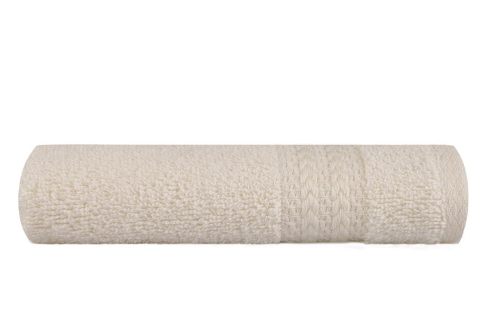 Mijölnir Toalla de Aseo Crema 100% Algodón 500 gr/m² 30 x 50 cm Suave y Absorbente