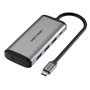 Vention Docking USB Tipo-C CNBHB 5 en 1 Gris