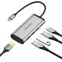 Vention Docking USB Tipo-C CNBHB 5 en 1 Gris