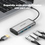 Vention Docking USB Tipo-C CNBHB 5 en 1 Gris