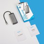 Vention Docking USB Tipo-C CNBHB 5 en 1 Gris