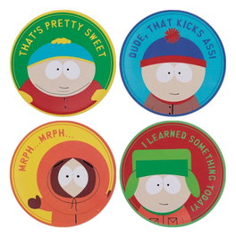 FaNaTtik South Park Pack de 4 Posavasos con personajes