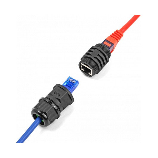 DeLOCK Módulo incorporado RJ45 Cat.6A IP67 Negro DeLOCK Módulo incorporado RJ45 Cat.6A IP67 Negro