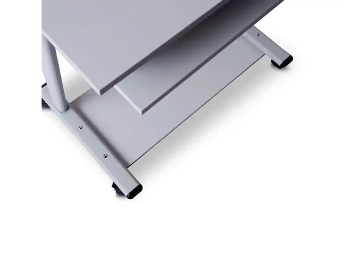 Rocada RD-9100 Mesa Ordenador con Sistema Bloqueo Ruedas y Bandeja Teclado Extraíble Estructura Metálica Rocada RD-9100 Mesa Ordenador con Sistema Bloqueo Ruedas y Bandeja Teclado Extraíble Estructura Metálica