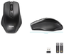 Tooq Ratón Inalámbrico TQMW-1102-B 1600 DPI Negro