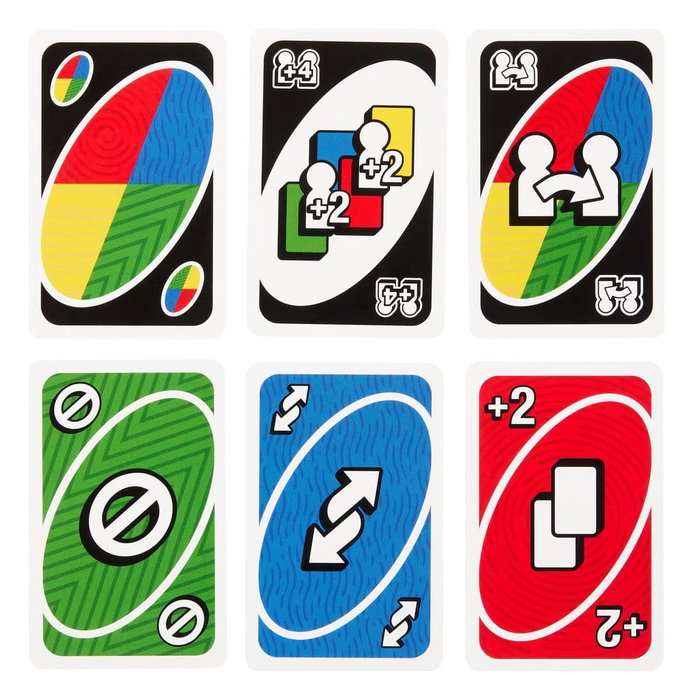 Mattel UNO Teams Juego de Cartas