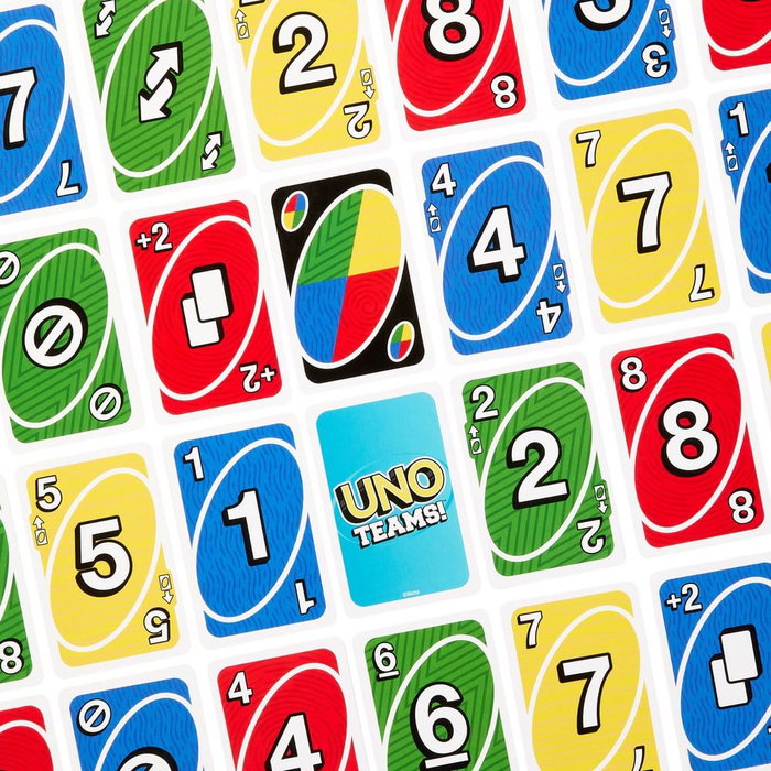 Mattel UNO Teams Juego de Cartas