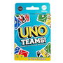 Mattel UNO Teams Juego de Cartas para 7+ Años