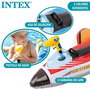 Intex Figura Hinchable Avion con Lanzador de Agua 117x117 cm para Niños +3 Años Modelos Surtidos