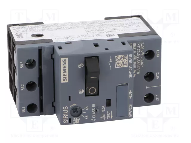 SIEMENS 3RV1011-1GA10 Interruptor motorizado 2,2kW 220÷690VAC