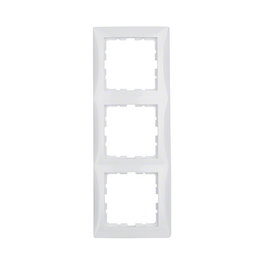 BERKER 1013 89 89 Rahmen 3f S.1 pws glänzend - Interruptor enmarcable brillante de 3 polos