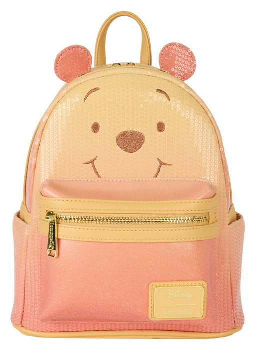 Winnie the Pooh by Loungefly Mochila Mini Sequin Glitter Winnie the Pooh by Loungefly Mochila Mini Sequin Glitter