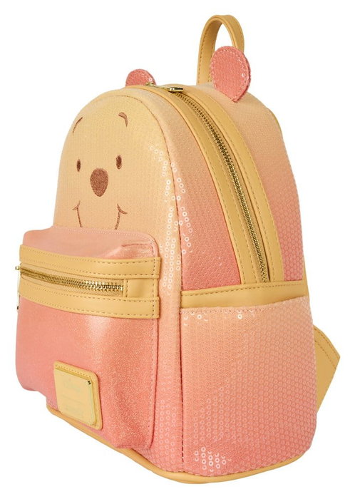 Winnie the Pooh by Loungefly Mochila Mini Sequin Glitter Winnie the Pooh by Loungefly Mochila Mini Sequin Glitter