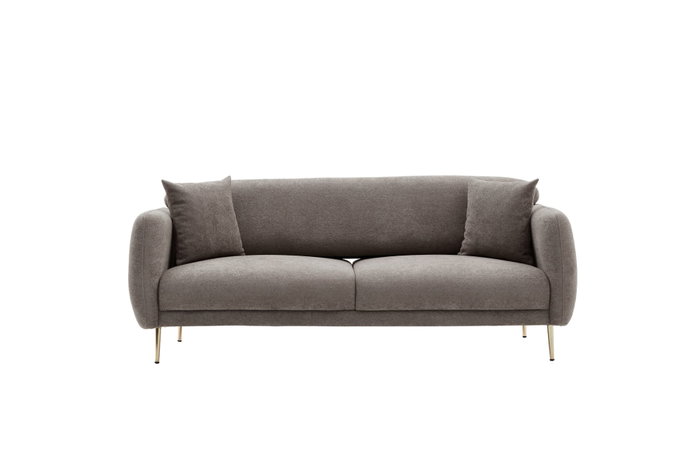Atelier Del Sofa Sofá Cama 3 Plazas Gris 210x95 cm