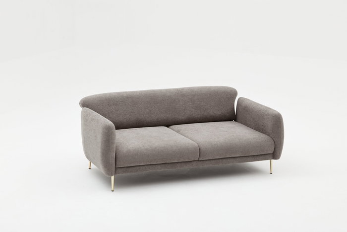 Atelier Del Sofa Sofá Cama 3 Plazas Gris 210x95 cm