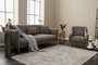 Atelier Del Sofa Sofá Cama 3 Plazas Gris 210x95 cm